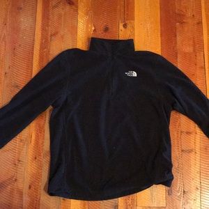 Half zip north face fleece